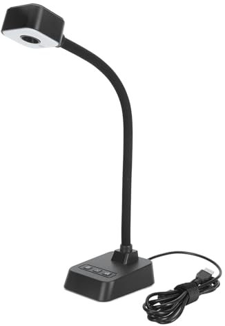 Caméra de Documents USB 4K pour Enseignant, Ultra HD au Format A3, Inversion D'image, Pliable pour L'éducation, Réunions en Ligne, Micro intégré, Mise au Point Automatique,