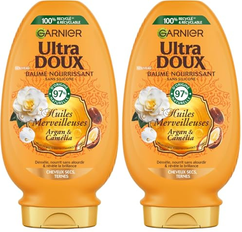 Garnier Ultra Doux Après-Shampooing huile d'argan camélia 250 ml