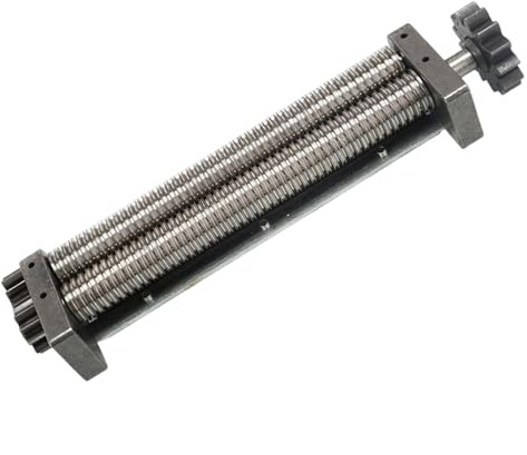 Máquina De Pasta Eléctrica 750w, Laminadora De Masa Comercial, Máquina Para Hacer Pasta Fresca En Casa Acero Inoxidable Para Hacer Fideos Fresca Casera(2.5mm round knife)