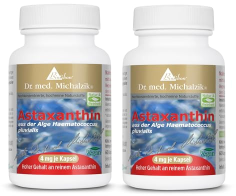 Astaxanthin nach Dr. Michalzik, 4 mg Astaxanthin, 120 Kapseln