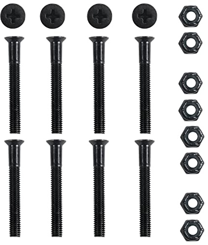 Longboard Hardware 1 1/2 in Phillips 1 Set Skateboard 8pc 1.5 in