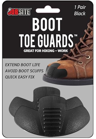 JobSite Boot Toe Guards - Black - 2 Pairs