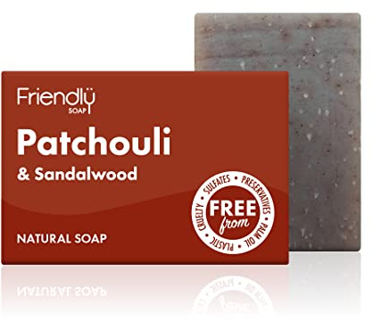 Friendly Soap Natural Patchouli & Sandalwood Soap 95g