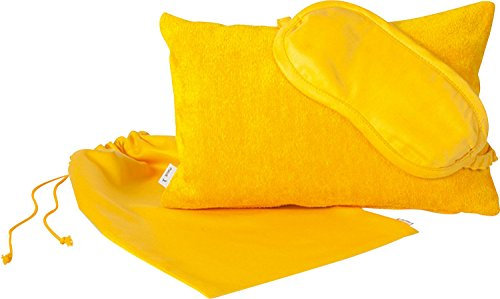 Möve Reiseset 3-tlg. gelb Größe 22x34