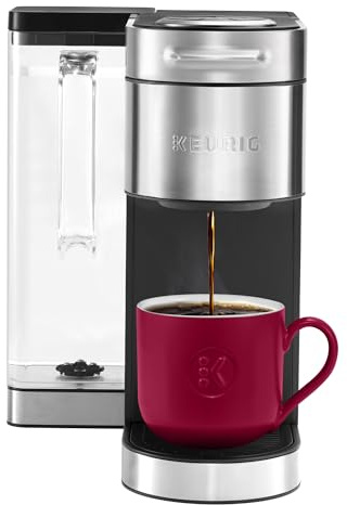 Keurig K-Supreme Plus Single Serve K-Cup Pod Coffee Maker, MultiStream Technology, Customizable Strength and Temperature Settings, Programmable, 78oz Removable Reservoir, Stainless Steel