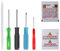 LeFix 5 in 1 Package Laptop Repair Tool Kit,4 x Screwdrivers,1 x Plastic Scribe,2 x IPA Wipes,Kit Designed for DELL Razer Laptop