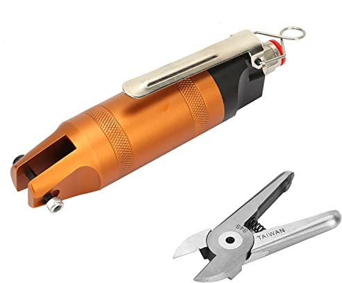 Garosa Herramienta de Corte de Aire, HS10 Tijera de Corte Neumática de Aire Industrial Herramienta de Corte de Aire de Alambre de Metal de 1,0-1,6 Mm, Tijeras (HS10-S4)