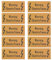 VGOL Kunststoff-Sicherheitsschilder für Wand, Zaun, Bauernhaus, Bauernhof, 200 x 100 mm, Orange, 10 Stück