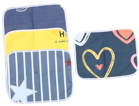 VICASKY 4 unidades lavables para jaulas de cobayas, almohadillas duraderas, reutilizables para pequeños como hámsters y ratas