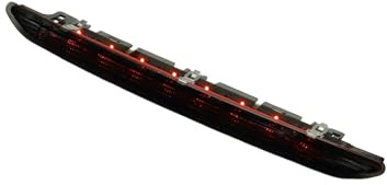 A ABSOPRO Luz De Freno Led De Tercera Luz De Freno Adecuado para Seat Leon III (5F) 2013-2017 Carcasa Negra De Plástico Impermeable Luz De Freno De Alto Nivel Montada Reemplazo de artículo