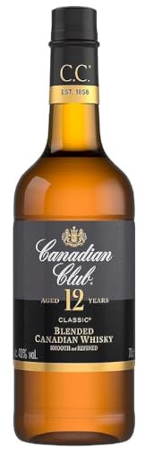 Canadian Club 12 Jahre Original | Imported Blended Canadian Whisky | 40 % vol |700 ml