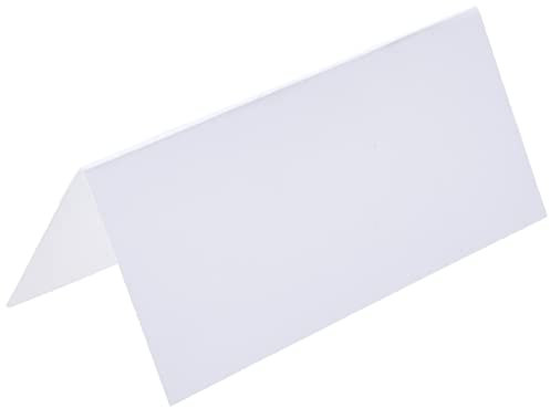 Papermania 90 x 100 mm Table Place Settings Folded Card, Pack of 20, White PMA1781100