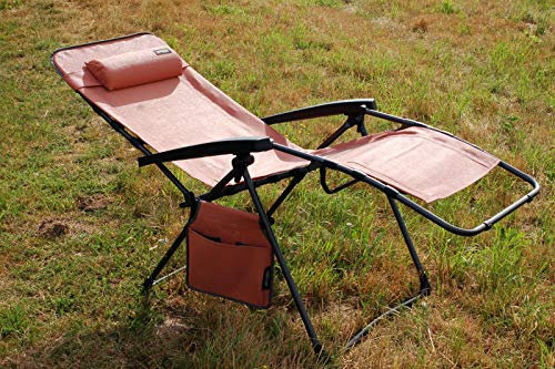 Westfield Relax Lounger Relaxliege XL orange Textilene Bezug