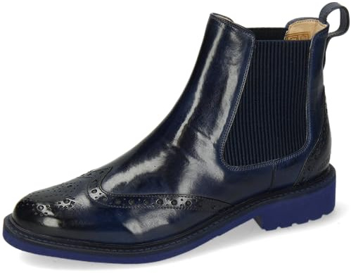 Melvin & Hamilton Women's Selina 29 Chelsea Boot, Blue, 6 UK