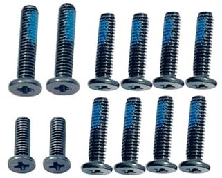 ZAHARA - Kit de tornillos para ordenador portátil, funda básica, fijación para ASUS TUF Gaming A15 FA507, TUF Gaming A15 FX507 Bottom Case Laptop Screws