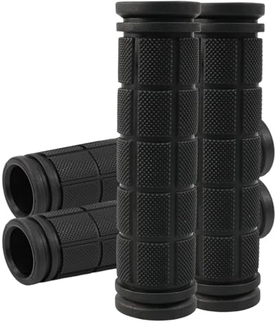 Fonyiunce 2 Paire Poignées pour Vélo, poignées de vélo ergonomiques en Caoutchouc, Poignée Vtt, Chocs et Antidérapantes, pour VTT/BMX/Montagne/Descente/Pliable/Urbain Vélo