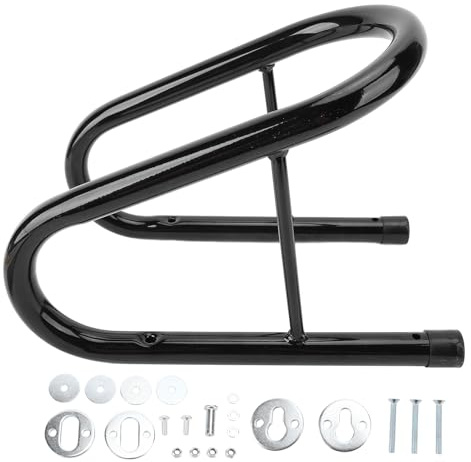Kit de cuña para Rueda de Motocicleta, instalación Estable, fácil extracción, Plataforma para camión y Remolque, Color Negro