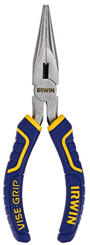 IRWIN VISE-GRIP 2078216 Pince à bec long 15,2 cm pour coupe et pliage robustes