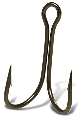 VMC 9908BZ Zwilling Haken offen Gr.2 Köderfischhaken 10 Stück