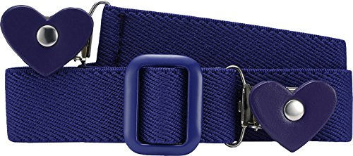 Playshoes Elastik-Gürtel Herz-clip Uni Unisex Kinder, Lila Herz,74-110