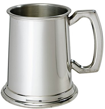 Wentworth Pewter – Half Pint standard Plain peltro, boccale di birra
