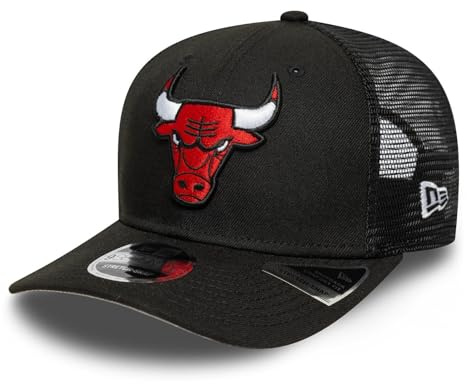 New Era 9Seventy Stretch-Snap Trucker Cap Chicago Bulls Schwarz, Size:OneSize