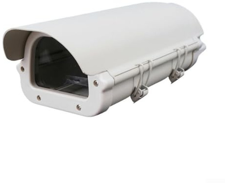 Boîtier de sécurité pour caméra de vidéosurveillance, boîtier de protection pour caméra extérieure, fabriqué à partir d'alliage d'aluminium robuste (25,4 cm)