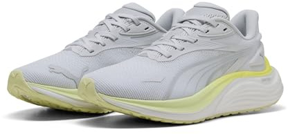 Puma Electrify Nitro 4 WN Chaussures de Course sur Route pour Femme, Couleur Argent Vif Apple Spritz-Deep Plum, 39 EU, Parfum Pomme argenté Vif Prune Profonde, 39 EU