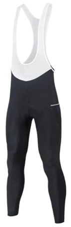 YANSHUYU Salopette Ciclismo Uomo Pantaloni con Bretelle da Ciclismo Invernali Mantieni Caldi I Pantaloni da Bici Pantaloni Ciclismo Uomo(2,L)