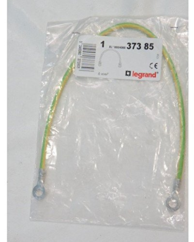 Conducteur de liaison équipotentielle section 6mm² long. 350mm pour XL³400 et XL³160