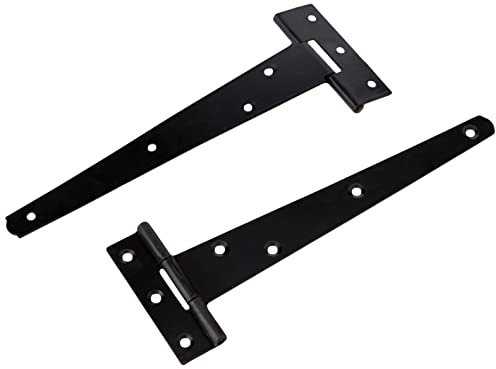 Bulk Hardware BH01987 Charnière en T légère, 200 mm, Set de 2 Pièces