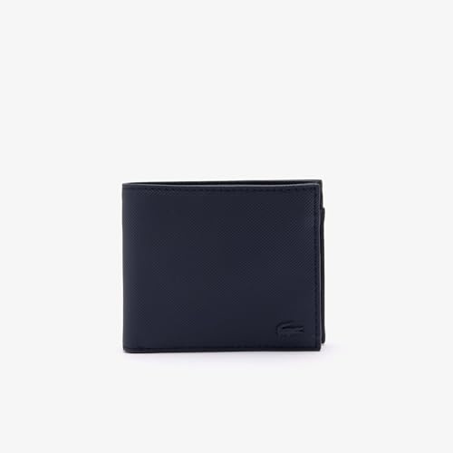 Lacoste NH4421HC, Herren-Geldbörse, Marineblau 166, Einheitsgröße EU, Marine 166, Einheitsgröße