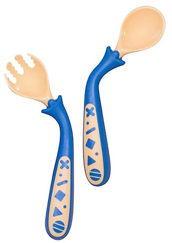 JOINPAYA 1satz Lernbesteck Für Biegsame Und Löffel Aus Edelstahl Für Sicheres Geeignet Für Kleinkinder Und Neugeborene Für Reisen Und Unterwegs