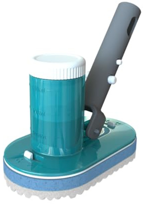 BAYROL Éponge de Nettoyage 2 en 1 avec réservoir de Recharge - pour Piscine et Spa - Élimine Les Taches même sous l'eau - Pratique et Rechargeable