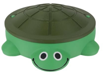 Davivian Bac à Sable avec Couvercle - Jouet de Plage Portable,pour Jeux d'Intérieur et d'Extérieur Jardin Cour