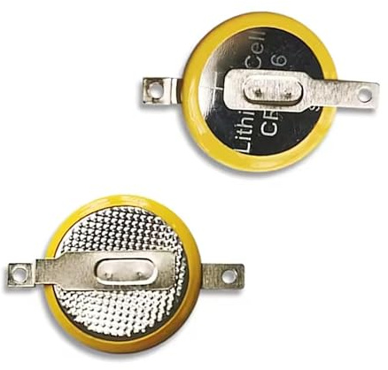 BATTERIA CR1616 LITIO 3V DA SALDARE SMD orizzontale bottone pila pcb