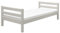 Flexa Classic Kinderbett 90x200 cm | Das Kinder Bett hat EIN klassisches und skandinavisches Design | Das Bett ist aus massiver Kiefer gefertigt (Farbe: White Washed)