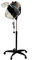 CASART Hair Dryer Stand with Adjustable Temperature Height and Timer, Portable Salon Hairdryer Hood Professional Floor Hairdresser (Black)