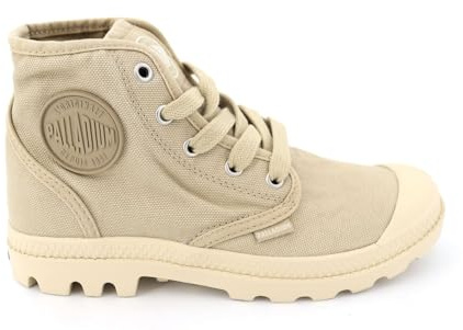 Palladium Femme Pampa Hi Sneaker Boots, Beige, 39.5 EU