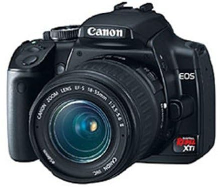 Canon Rebel XTi DSLR Camera with EF-S 18-55mm f/3.5-5.6 Lens (OLD MODEL) (Renewed)