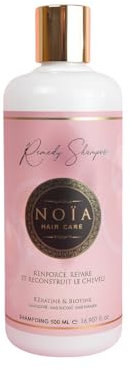 Shampoing Kératine & Biotine - Gamme Remedy - NOÏA HAIR - 500ML
