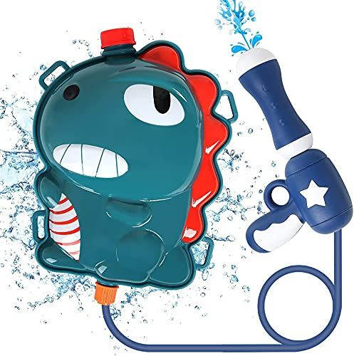 Mochila Pistola de agua, pistola de agua para niños con depósito de 2000 ml, juguete ideal para verano, playa y piscina