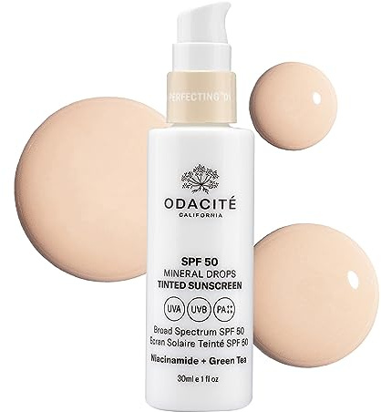 Odacite SPF50 Flex-Perfecting Mineral Drops Tinted Sunscreen 30ml One