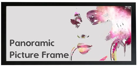 15x5 Black Panoramic Sizes Picture Frames Photo Frames Modern Poster Frame