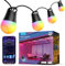 Govee Lichterkette Außen 30M, Smart RGBIC LED Lichterkette Außen, Funktioniert mit Alexa, App-Steuerung, IP65 Wasserdicht, 47 Szenenmodi, Outdoor Lichterketten für Balkon Garten Camping Party Deko