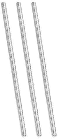 PATIKIL 1/2-13 UNC Varilla Roscada de Acero Inoxidable 304, 3pcs Espárragos de Barra de Varilla Completamente Roscados Rosca Derecha Pernos Prisioneros para Abrazaderas, 305mm Largo