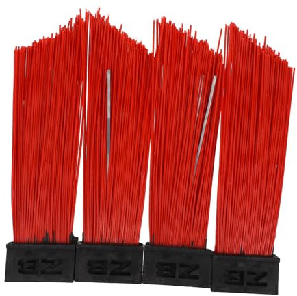 SKISUNO 4pcs Urban Sweeping Broom Head Sanitation Cleaning Brush Street Broom Component Part for Sweeper