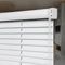 Sh000ad Aluminium Metall Jalousette,Jalousie für Fenster,25mm Alu-Lamellen Rollo,Weiß,Sichtschutz,Raumverdunkelung für Zuhause,Büro,Badezimmer,Küche,Anpassbar,Breite × Höhe (105cm x 90cm)