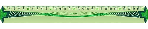 Maped Unbreakable Ruler, Assorted Color, 30 cm