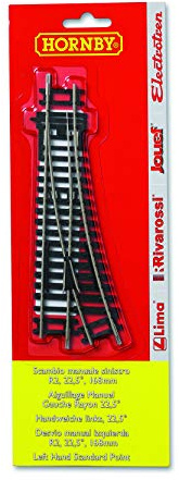 Hornby Italia Lima Scambio Sinistro Mm.168 Mister Boy Piste Treni, Multicolore, 5010963483029